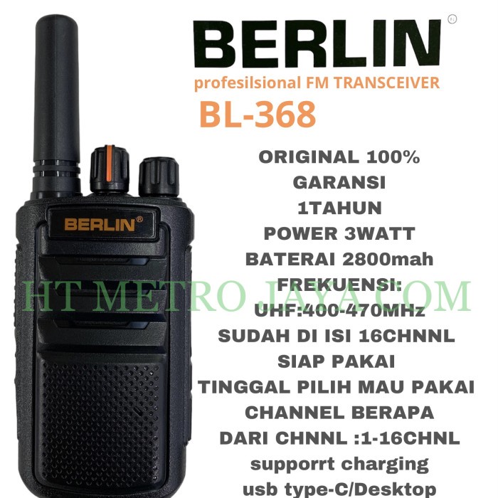 HT BERLIN BL 368 UHF
