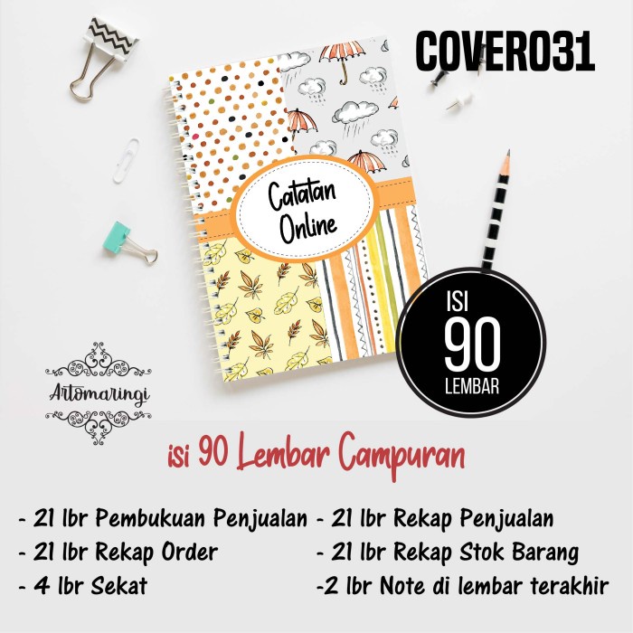 

Promo Buku Rekap Stok Barang / Buku Kas Beli 2 Buku Gratis 1 Pen Gel Kode 31