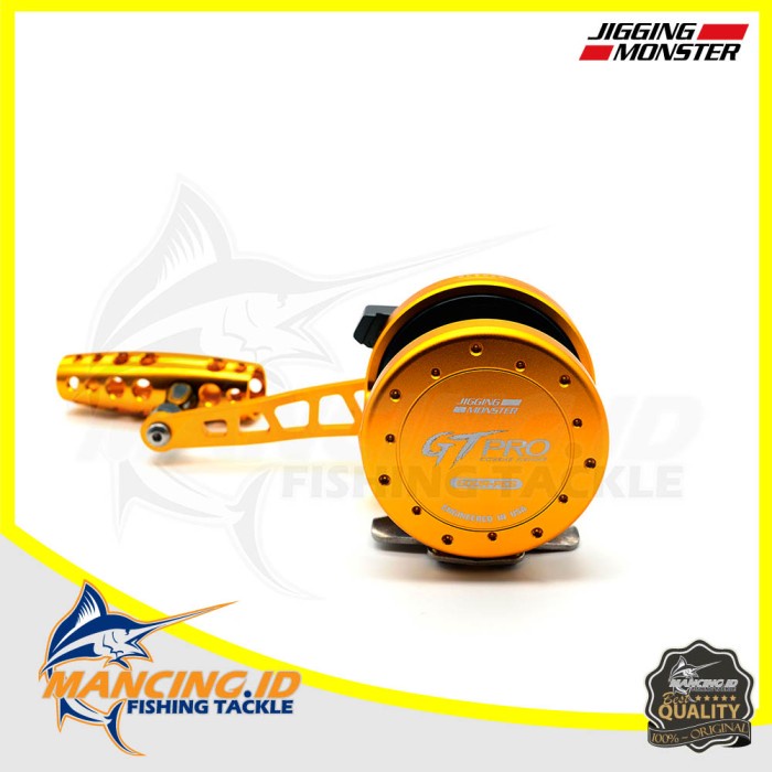 Alat Pancing Kerekan Fishing Reel Jigging Monster Gt Pro 500 Pe5