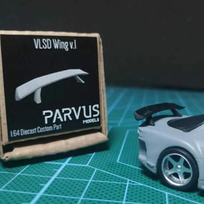 Parvus Models Wing Veilside v1 VLSD Custom Hot Wheels Tomica Diecast