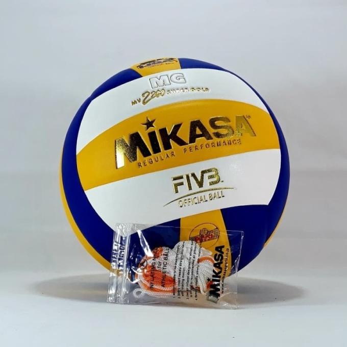 Bola Voli Mikasa Mva 2200 Super Gold Size 5 Volley Ball Original Kode 145