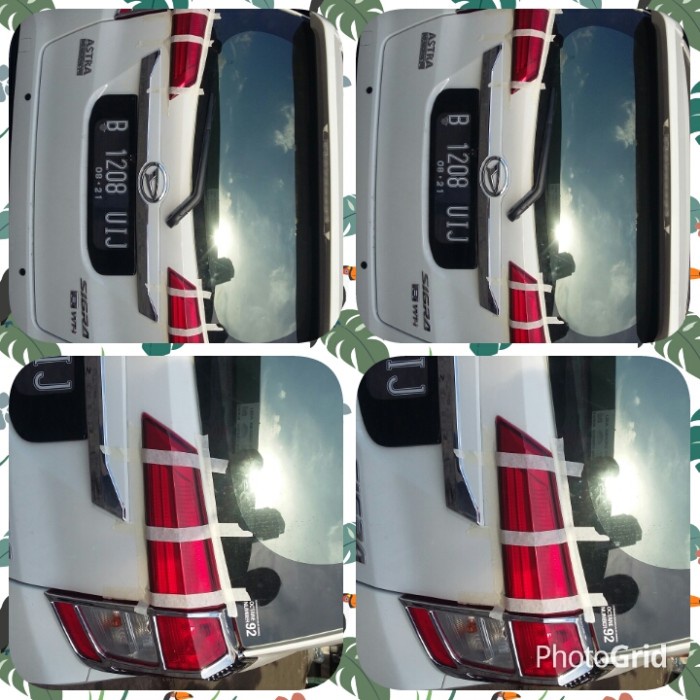 [Original] Reflektor Lampu Belakaang Daihatsu Sigra Terbatas