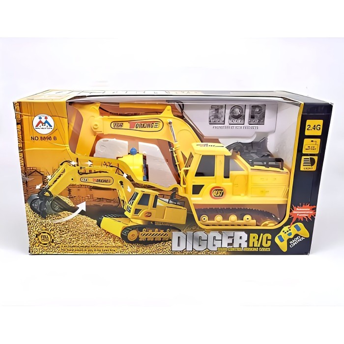 MAINAN REMOTE CONTROL RC EXCAVATOR TRUK RCE2 TRUCK BEKO REMOT KONTROL ORIGINAL TERBARU