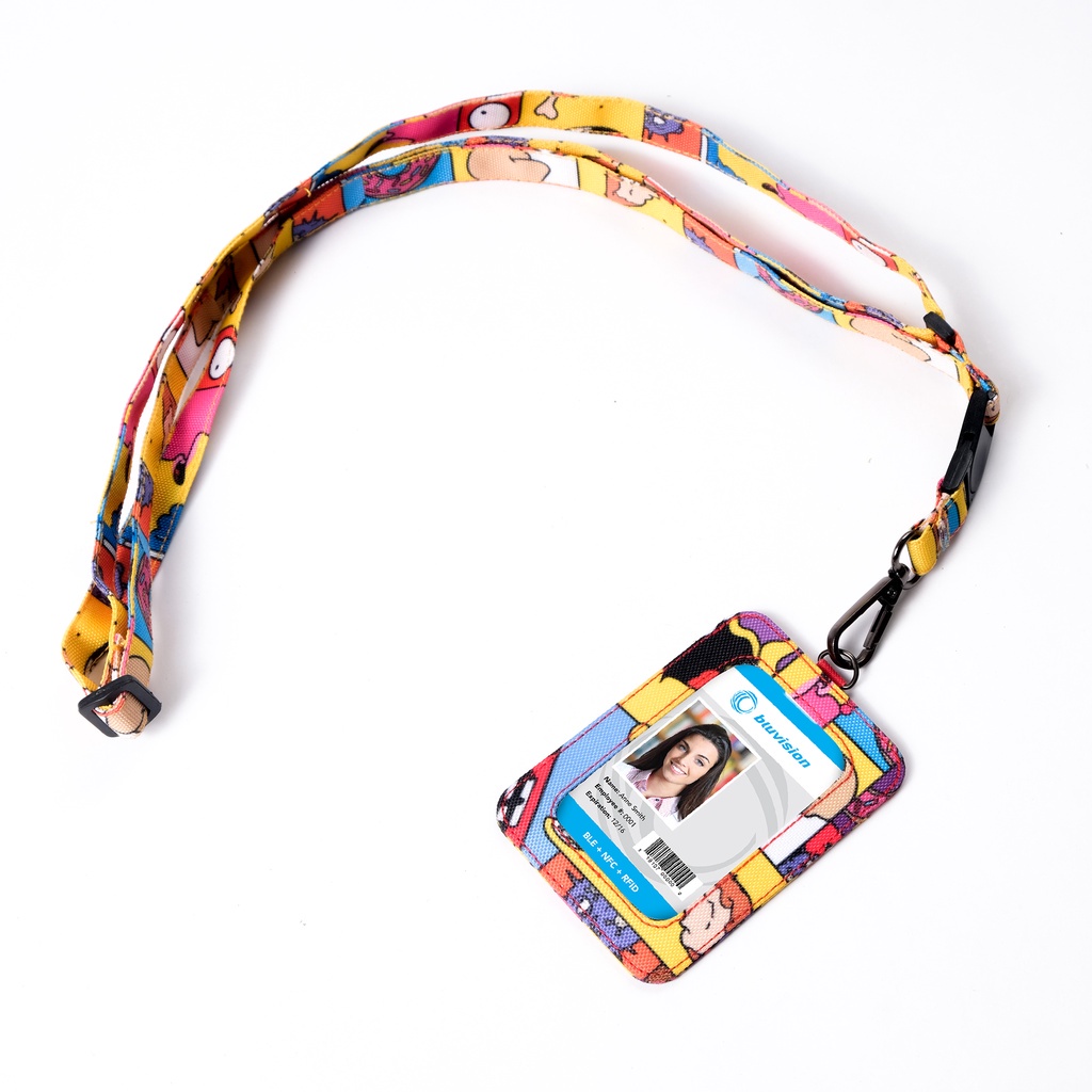 

Gantugan Id Card Holder Kantor Kasual Name Tag Lanyard Pria Wanita - Idcs14