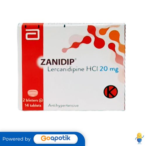 ZANIDIP 20 MG BOX 28 TABLET