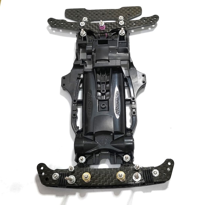 Tamiya Sto - Chassis Ar - At Pivot Anchor - Carbon Ready