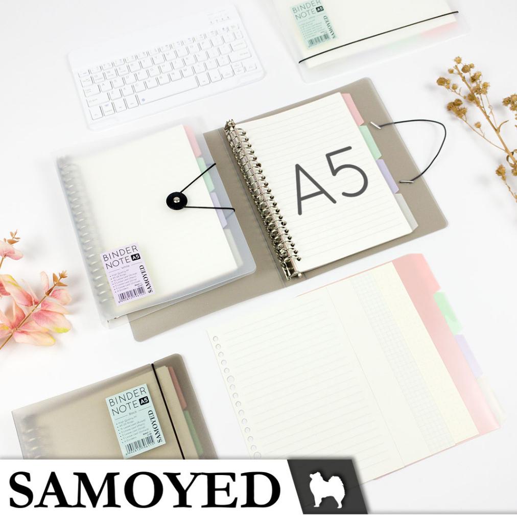 

Sale Binder Note / Loose Leaf Binder A5 - 20 Ring Samoyed Bnnt-11 Sale