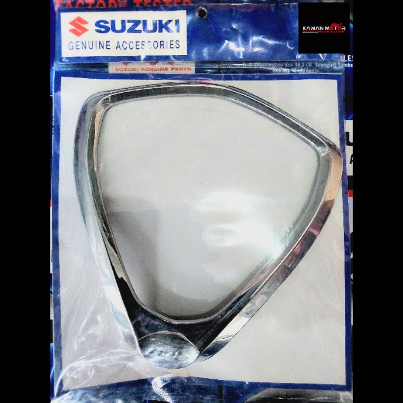 Cover Chrome Mika Speedometer Lis Garnish SGA Suzuki Lets Original