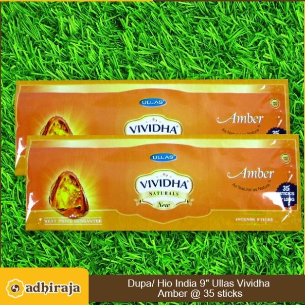 ~~~~~] Dupa/Hio Harum/Wangi India Ullas Pouch Vividha Amber @35 sticks9"