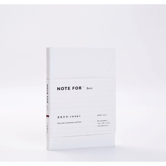 

[Nokai Space] A6 Minimalist Basic Portable Notebook Catatan Estetik -45pr