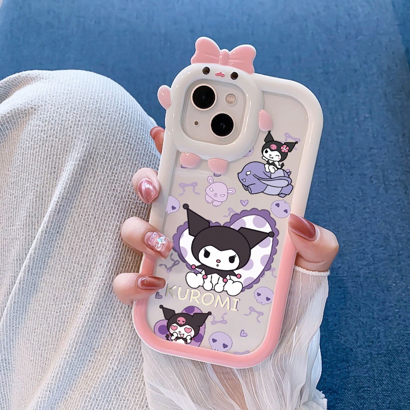 Casing Ponsel untuk iPhone 15 Pro Max 15 Plus 11 11 Pro 11 Pro Max X Xr Xs Max Case hati ungu pola c