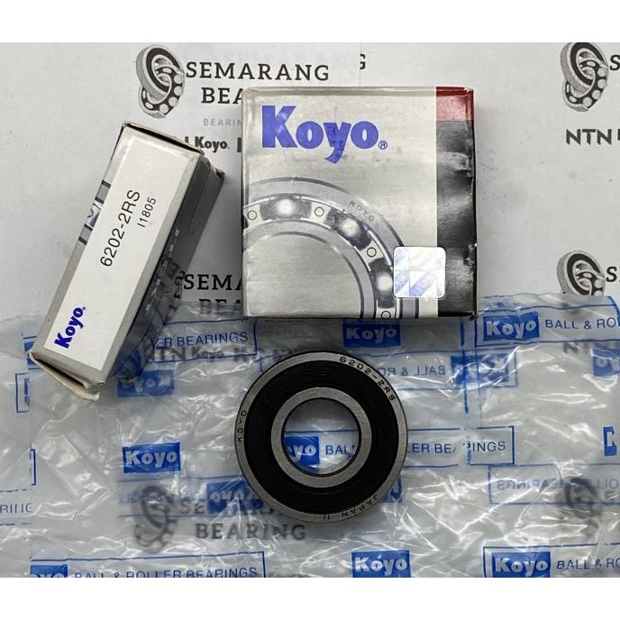 ><><><] BEARING 6202 2RS KOYO JAPAN LAHER 15x35x11mm