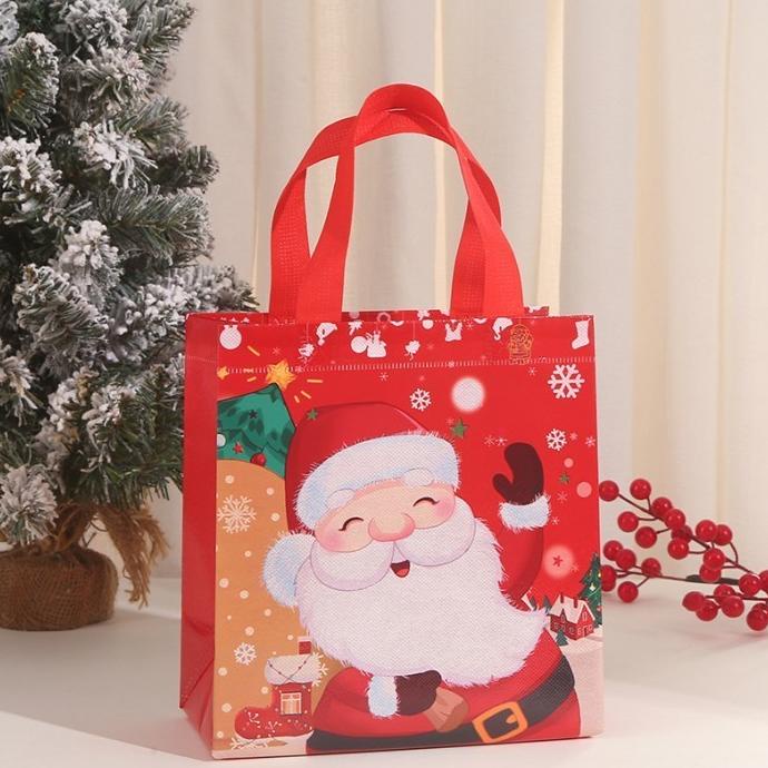 

best produk] (New) Tas spundbond natal goodie bag natal goodiebag hampers natal tas