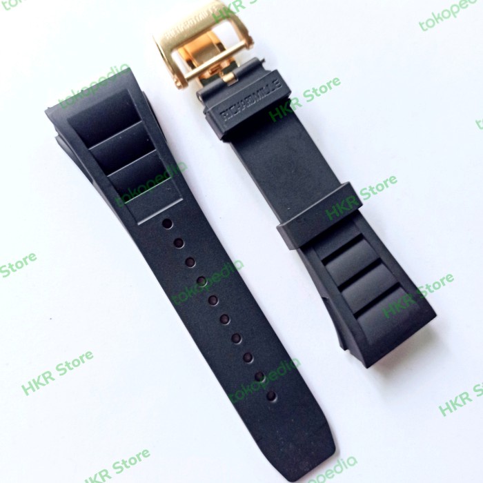 ✅New Ori Tali Strap Jam Tangan Richard Mille Rm Baut Karet Rubber Mile Watch Terbatas