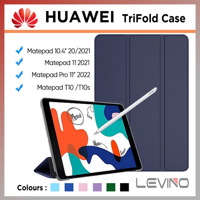 Promo Case Huawei Matepad 11/ Pro 11 T10S Flip Cover Huawei Matepad 10.4Inch