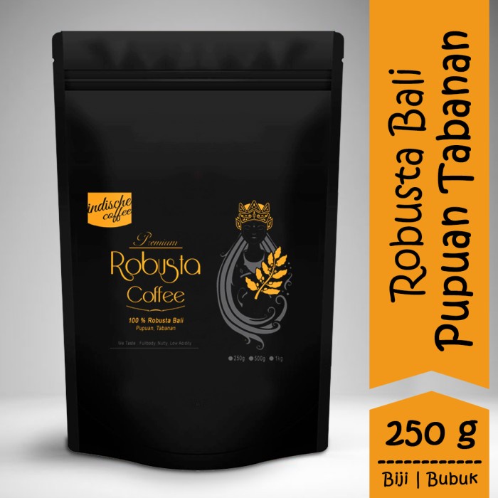 

~^~^~^] KOPI ROBUSTA BALI PUPUAN TABANAN 250G BIJI/BUBUK FRESHROASTED-INDISCHE