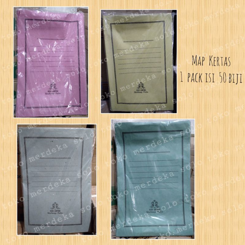 Map Kertas F4 Murah