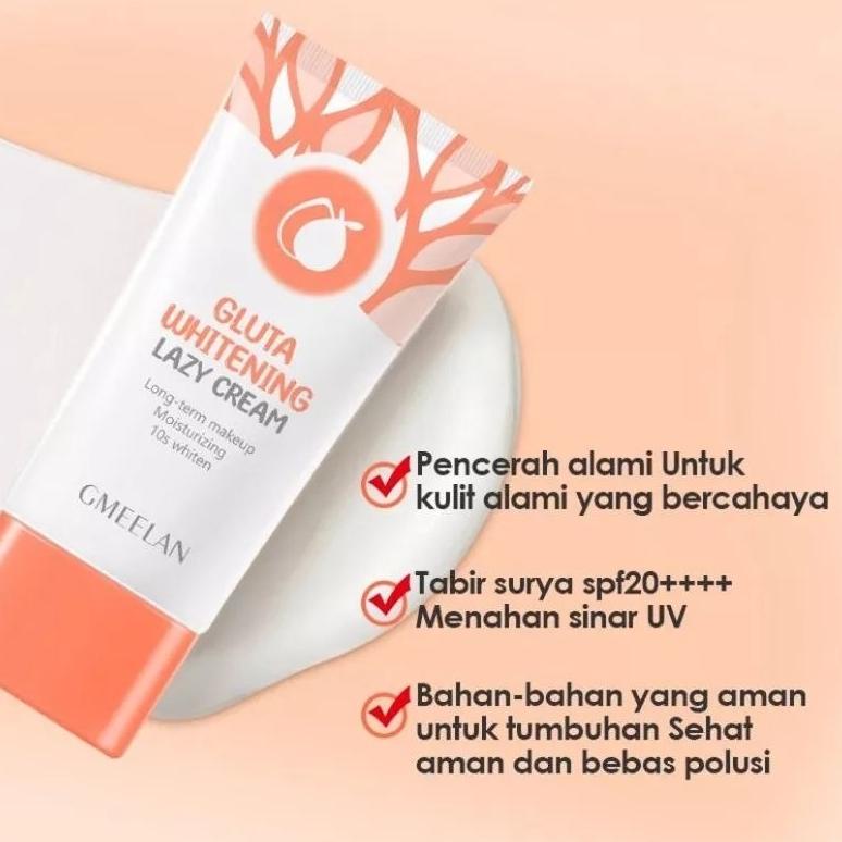GMEELAN Gluta Whitening Lazy Cream/Day Cream Niacinimide