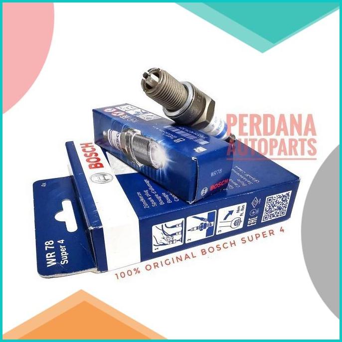 Busi BOSCH Super4 Kaki4 Hyundai Trajet G4JP 2.0 '99-08 20JVLZ3 limite