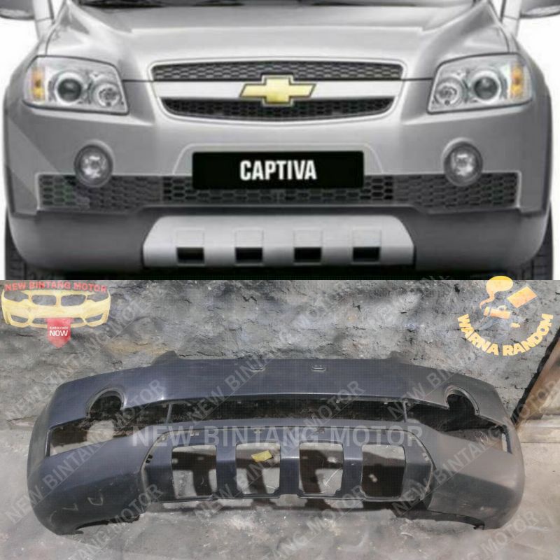 Bumper depan chevrolet captiva 2006 2010 original