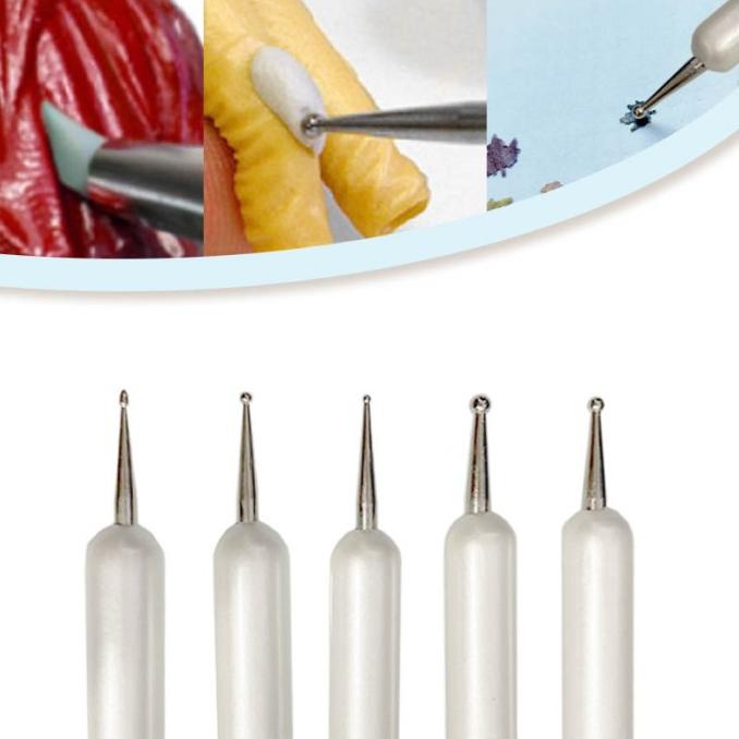 

Terbaik Double Ended Paint Brush Clay set (Silicone + metal tips) GratisOngkir (kao00ju)