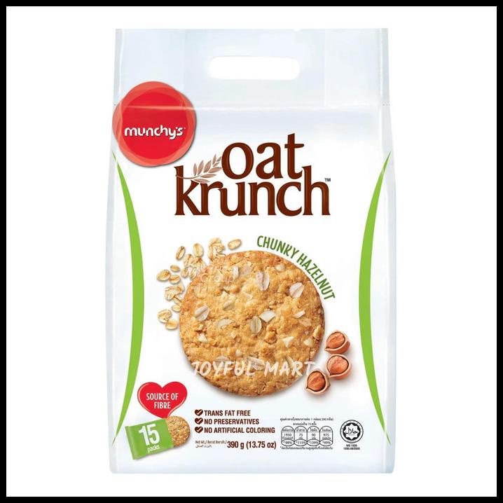 

TERMURAH MUNCHY'S OAT KRUNCH 416GR COOKIES MUNCHYS BISKUIT GANDUM ALL VARIANT