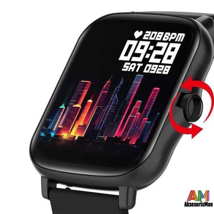 Smartwatch Sport Heart Rate Sleep Waterproof SK W26Plus Original Anti Air Murah | AKSESORISMOE