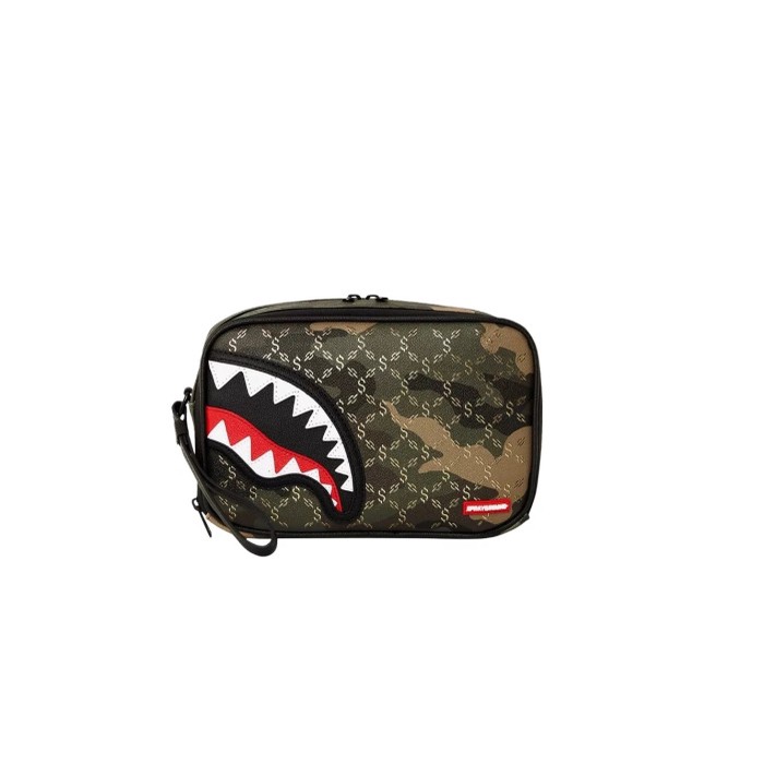 Paling Viral Sprayground Lasers Blazin Brickside Toiletry / Tas Branded Original