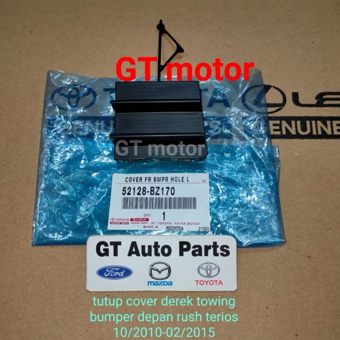Cover Towing Cover Tutup Derek Depan Rush Terios 2010-2015