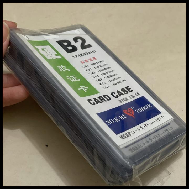 

GRATIS ONGKIR CARD CASE BENING B2 12,4 X 8 CM ISI 20 PCS !!!!!!!