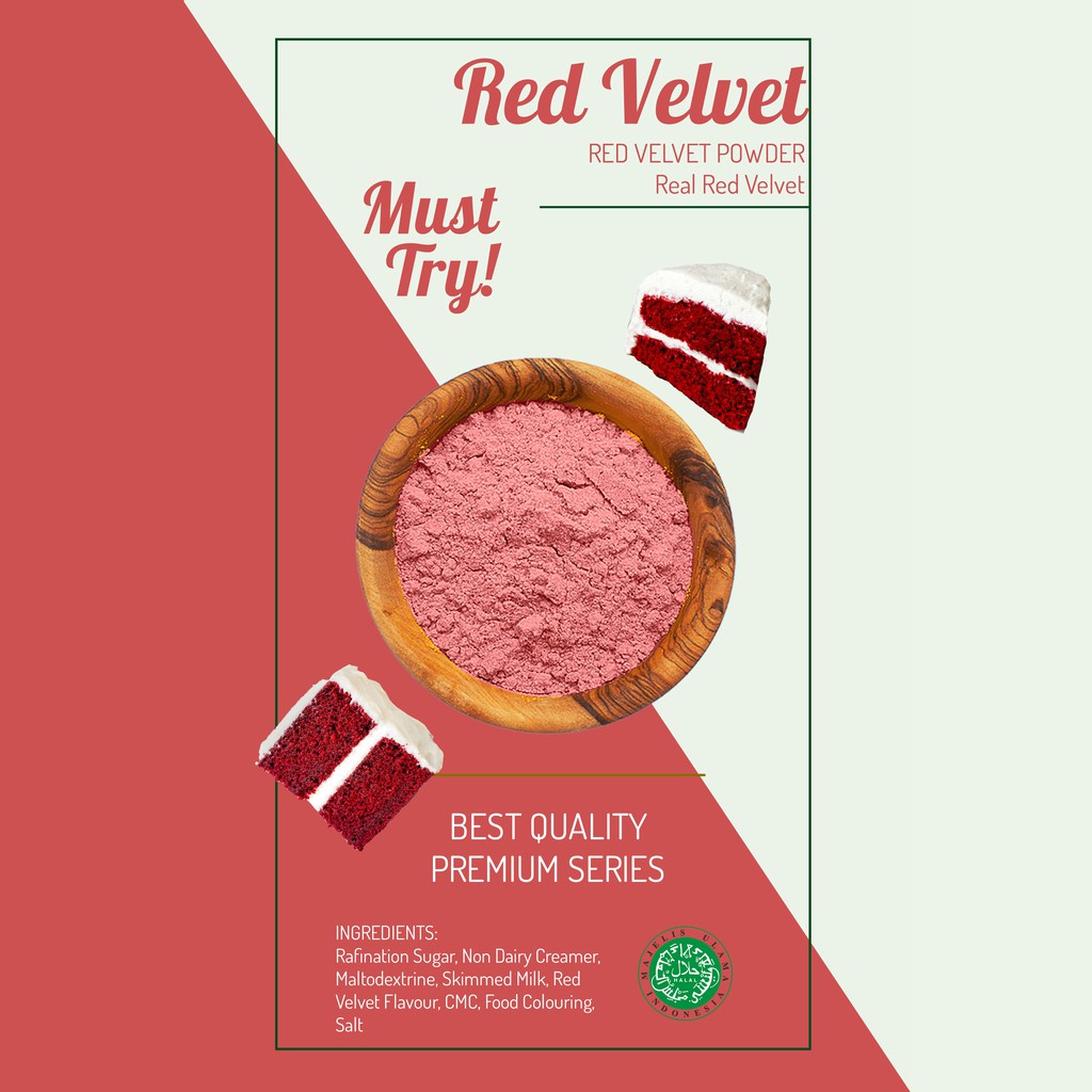 

1000 Gram/1 Kg Red Veet Powder Drink - Serbuk Bubuk Numan Red Veet Bisa Grosir
