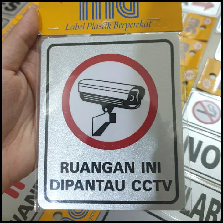 

GRATIS ONGKIR STIKER TEMPEL GAMBAR RUANGAN INI DIPANTAU CCTV