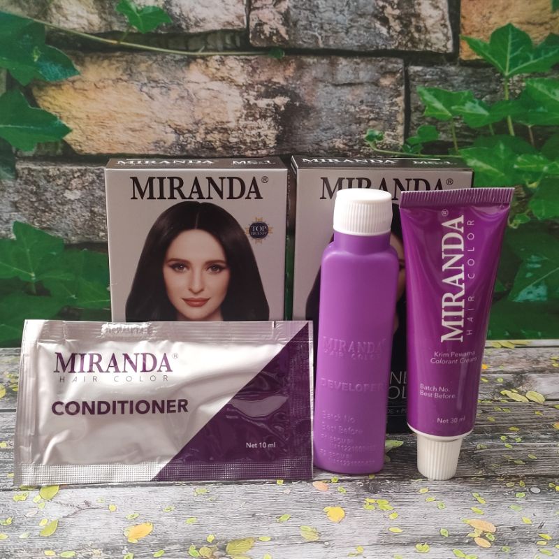 semir rambut miranda//hitam natural//permanen MC1