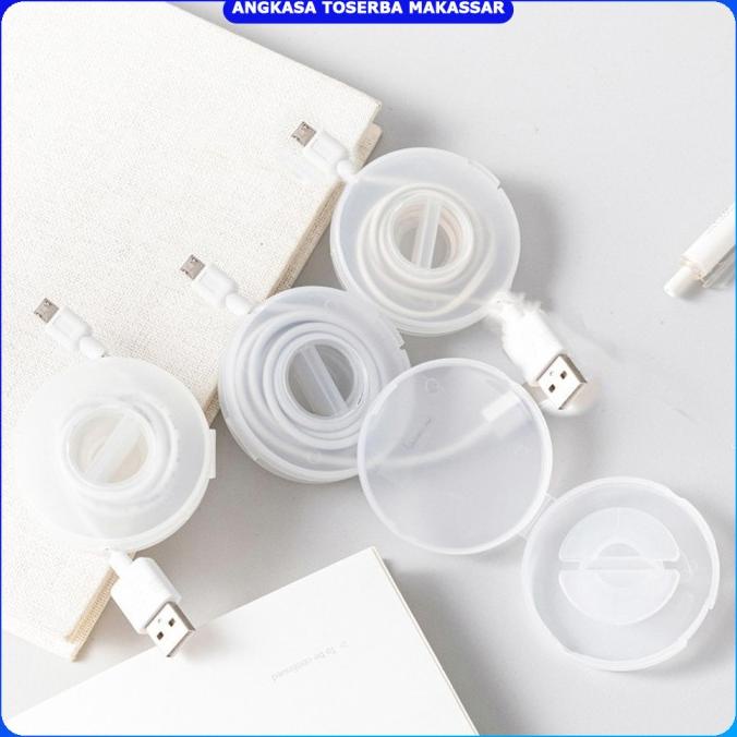 yang dicari@@@@] Penggulung KABEL Charger Data Perapih Kabel Gulungan Cas HP Headset