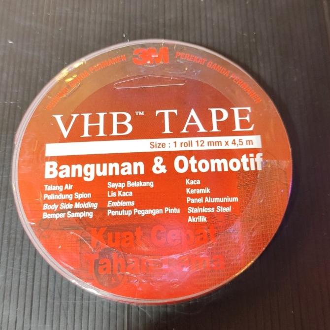 

((((()paling dicari] 3M VHB double tape 12mm x 4,5m