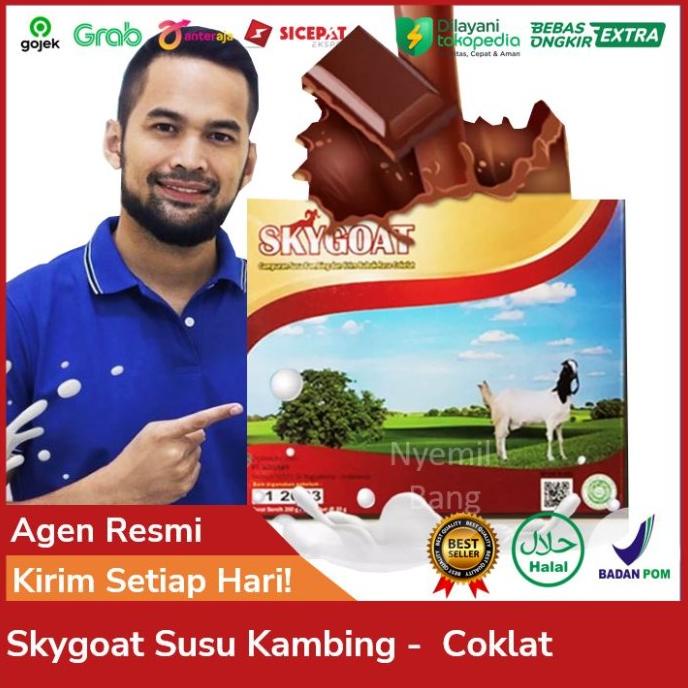 

populer] SKYGOAT / SKY GOAT Susu Kambing Etawa Bubuk Original Coklat Cokelat