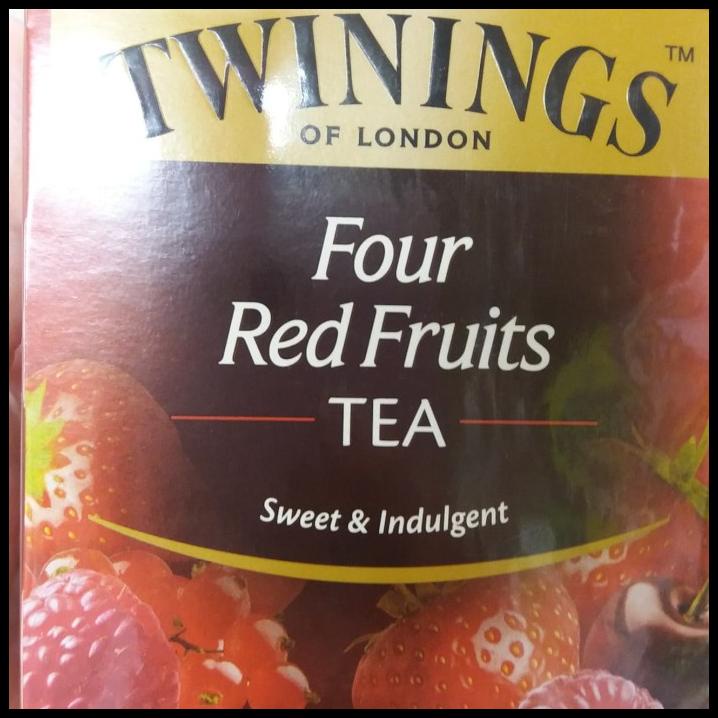 

DISKON TWININGS OF LONDON TEA FOUR RED FRUITS !!!!