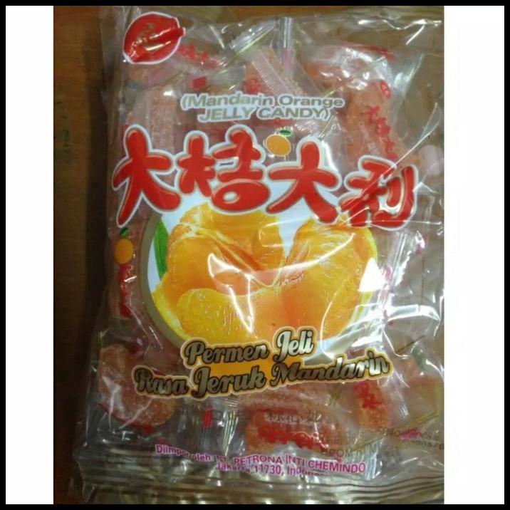 

TERMURAH CHEN LIANG JI MANDARIN ORANGE JELLY CANDY HONG MAO 504 GR PERMEN SNACK !