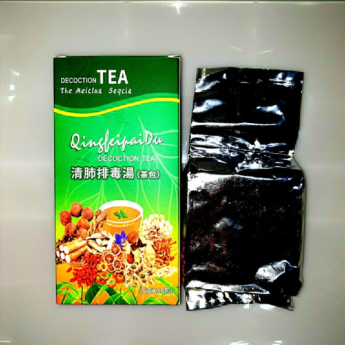 

TEA CHING FEI PAI DU .TEH DECOCTION ISI 30 SACHET @ 5 GRAM