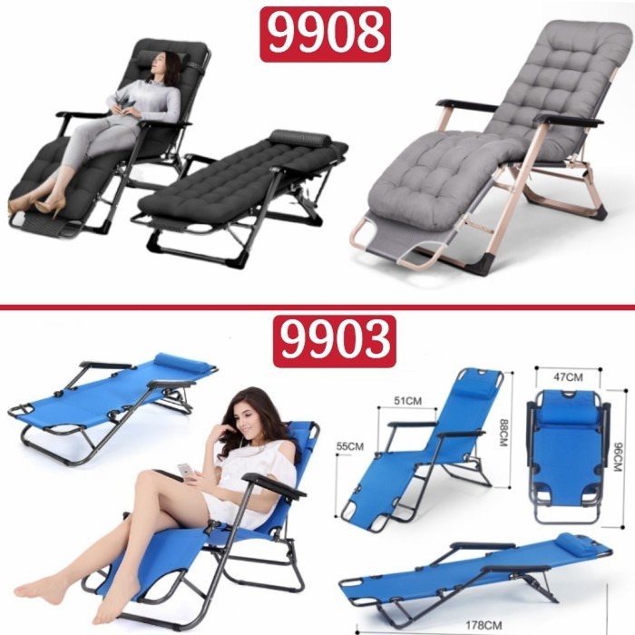 Kursi Malas Ranjang Lipat Kursi Lipat Kursi Santai Folding Bed