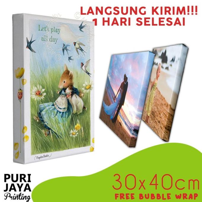 

:=:=:=:=] Cetak Canvas Spanram / Frameless canvas / Canvas print TERMURAH