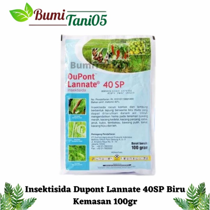 @#@#@#] Dupont Lannate 40SP Biru Insektisida Hama Kemasan 100gr