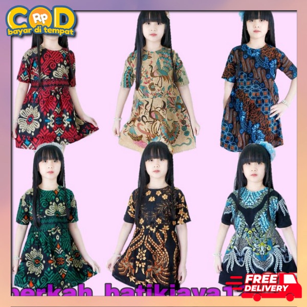 Bahan Adem Drease Anal Dress Kasual Modern Dres Kid Termurah Bjus Amak Cewek Anaj Perempuan Drees Ki