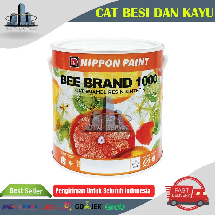 .........] BEE BRAND 1000 NIPPON PAINT CAT BESI DAN KAYU