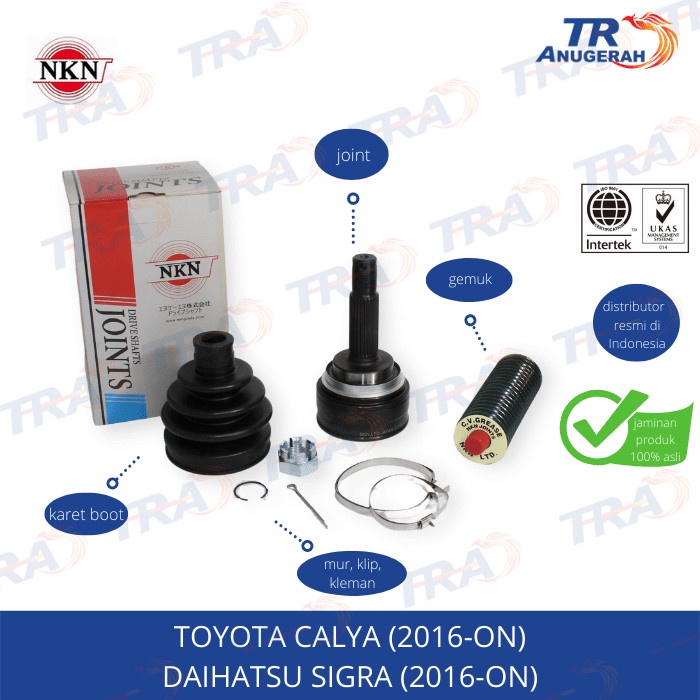 ✨Ori Cv Joint As Roda Luar Nkn Calya Sigra Limited