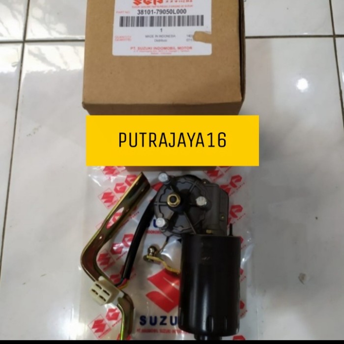 [New Ori] Motor Wiper Assy - Dinamo Wiper Suzuki Carry St100 - Carry Extra Sgp Terbaru