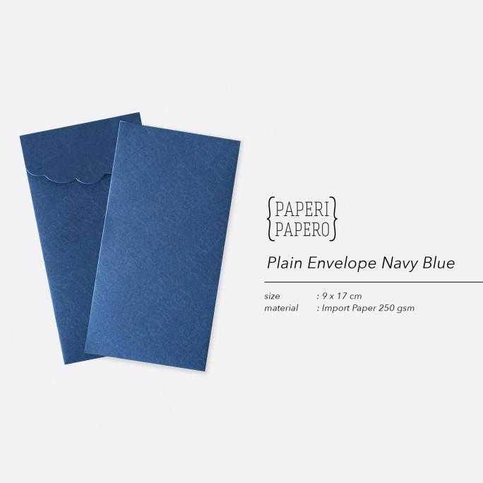 

*$*$*$*$] Blue Plain Amplop - Angpao Biru Polos Pernikahan Premium (5 Pcs)