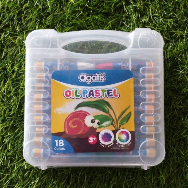 

Oil Pastel Agatis Crayon 18 Warna Cerah (MAS3642002T)