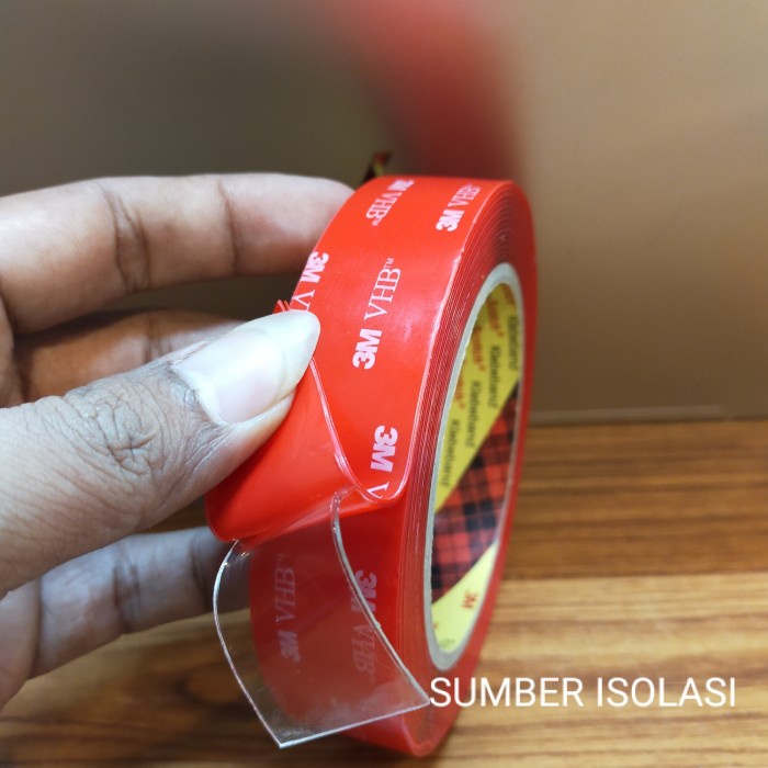 

Terbaru 3M Vhb Double Tape Vhb 4910 Clear Perekat 3M Original Lem 3M 1"In X3M Promo Terlaris