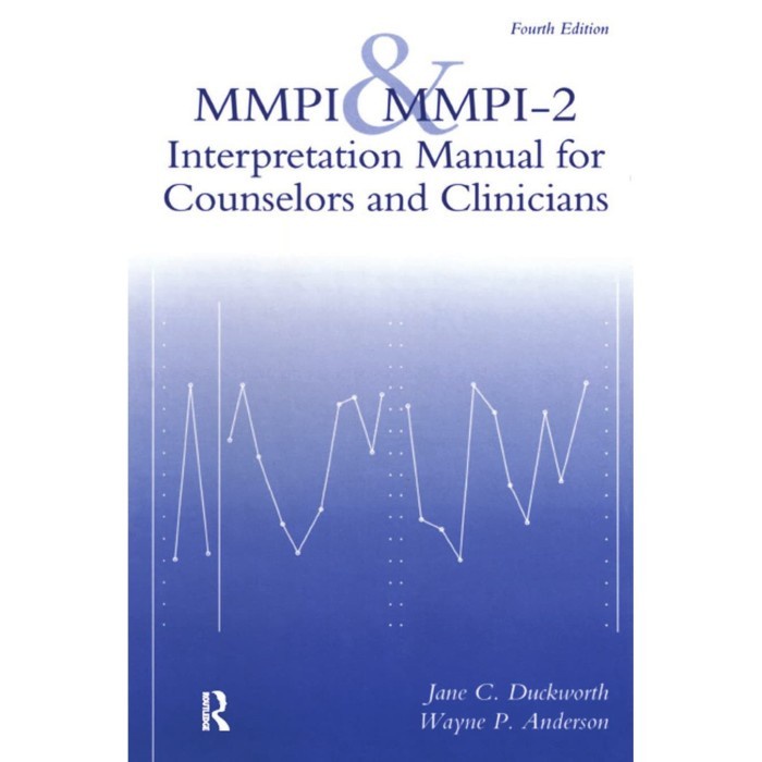 

MMPI & MMPI-2: interpretation manual for counselors and clinician